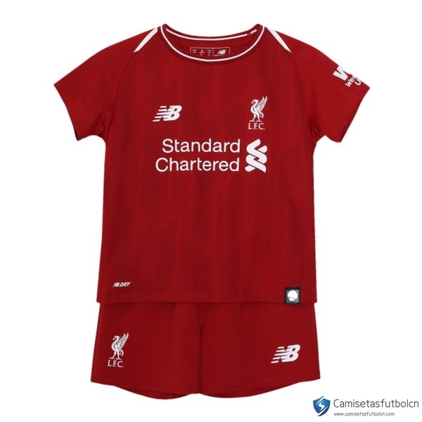 Camiseta Liverpool Primera equipo Niños 2018-19 Rojo